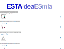 Tablet Screenshot of estaideaesmia.blogspot.com