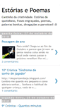 Mobile Screenshot of estoriasepoemas.blogspot.com