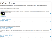 Tablet Screenshot of estoriasepoemas.blogspot.com