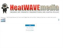 Tablet Screenshot of heatwavemedia.blogspot.com