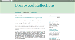 Desktop Screenshot of brentwoodreflections.blogspot.com