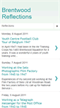 Mobile Screenshot of brentwoodreflections.blogspot.com