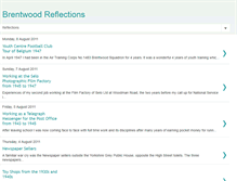 Tablet Screenshot of brentwoodreflections.blogspot.com