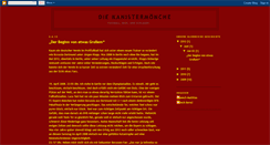 Desktop Screenshot of kanistermoenche.blogspot.com