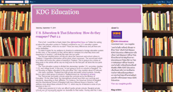 Desktop Screenshot of kdg-education.blogspot.com