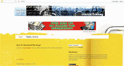 Desktop Screenshot of klik-mp3s.blogspot.com
