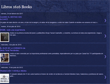 Tablet Screenshot of 1616books.blogspot.com