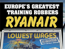 Tablet Screenshot of cavok-ryanair-cabincrew-scam.blogspot.com