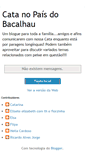Mobile Screenshot of catanopaisdobacalhau.blogspot.com