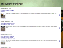 Tablet Screenshot of aparkinchicago.blogspot.com