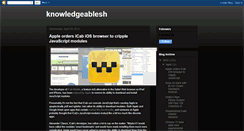 Desktop Screenshot of knowledgeablesh.blogspot.com