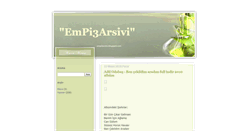 Desktop Screenshot of empi3arsivi.blogspot.com