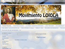 Tablet Screenshot of movimientoloiola.blogspot.com