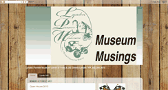 Desktop Screenshot of lyndenpioneermuseum.blogspot.com