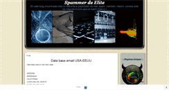 Desktop Screenshot of elitespammer.blogspot.com