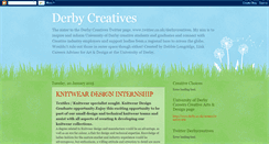 Desktop Screenshot of derbycreatives.blogspot.com