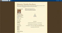 Desktop Screenshot of historiadb2sociales.blogspot.com