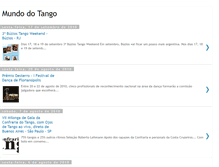 Tablet Screenshot of mundodotango.blogspot.com