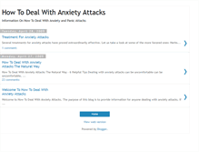 Tablet Screenshot of dealwithanxietyattacks.blogspot.com