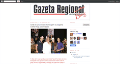 Desktop Screenshot of gazeta-regional.blogspot.com