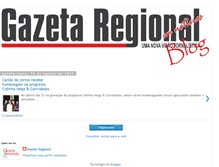 Tablet Screenshot of gazeta-regional.blogspot.com
