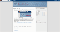 Desktop Screenshot of channelsixnews.blogspot.com
