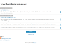 Tablet Screenshot of bonekamesum.blogspot.com