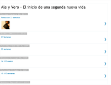 Tablet Screenshot of aleyverospanish.blogspot.com
