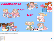 Tablet Screenshot of danieladefendiamarensinar.blogspot.com