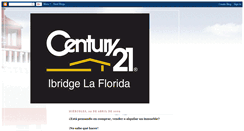 Desktop Screenshot of century21ibridgelaflorida.blogspot.com