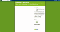 Desktop Screenshot of doxhope.blogspot.com