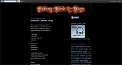 Desktop Screenshot of gudangliriklaguku.blogspot.com