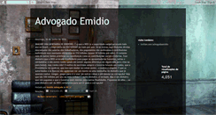 Desktop Screenshot of advogadoemidio.blogspot.com