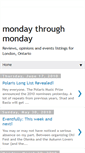 Mobile Screenshot of mondaythroughmonday.blogspot.com