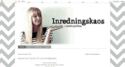 Desktop Screenshot of inredningskaos.blogspot.com