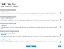 Tablet Screenshot of harbifenerliler.blogspot.com