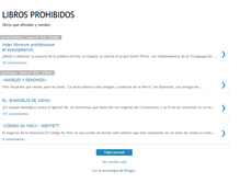 Tablet Screenshot of librosprohibidos.blogspot.com
