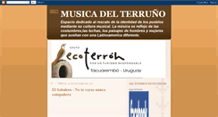 Desktop Screenshot of ecoterronmusica.blogspot.com