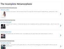 Tablet Screenshot of metamorphosisofsam.blogspot.com