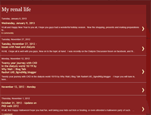 Tablet Screenshot of myrenallife.blogspot.com