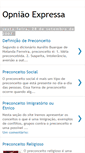 Mobile Screenshot of opniao-expressa.blogspot.com