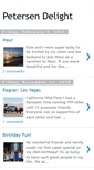 Mobile Screenshot of petersendelight.blogspot.com