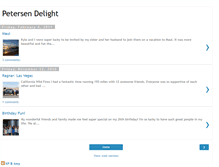 Tablet Screenshot of petersendelight.blogspot.com