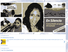 Tablet Screenshot of mari-ensilencio.blogspot.com