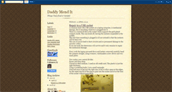 Desktop Screenshot of daddymendit.blogspot.com