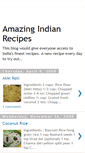 Mobile Screenshot of amazingindianrecipes.blogspot.com