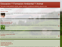 Tablet Screenshot of educacionambientalrd.blogspot.com