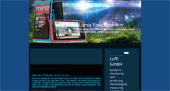 Desktop Screenshot of nokia-lumia-download.blogspot.com