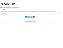 Tablet Screenshot of memarotuya.blogspot.com