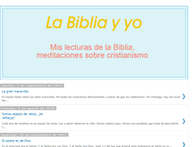 Tablet Screenshot of labibliayo.blogspot.com